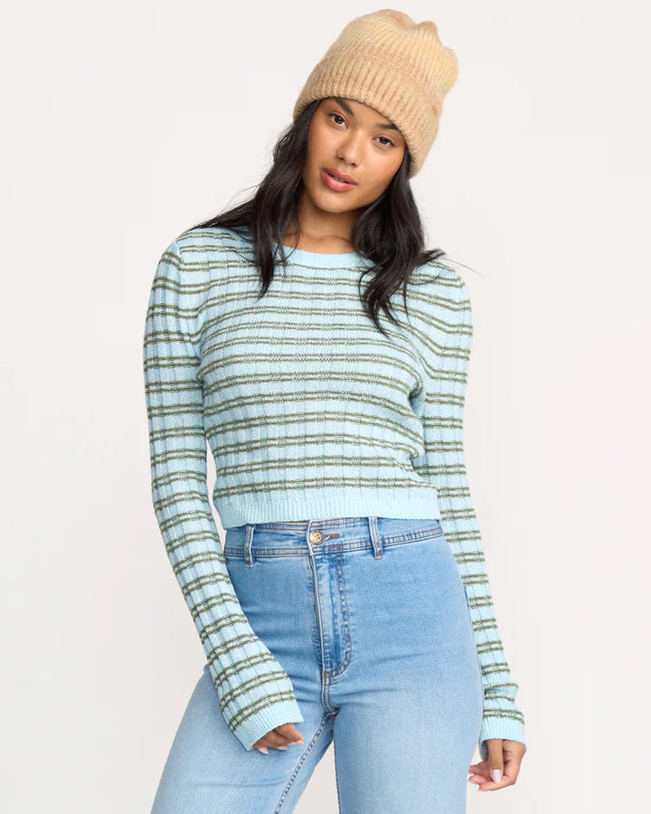 Billabong Women’s Clare Sweater - Misty Blue 