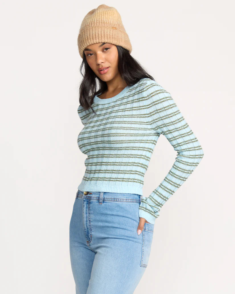 Billabong Women’s Clare Sweater - Misty Blue 3
