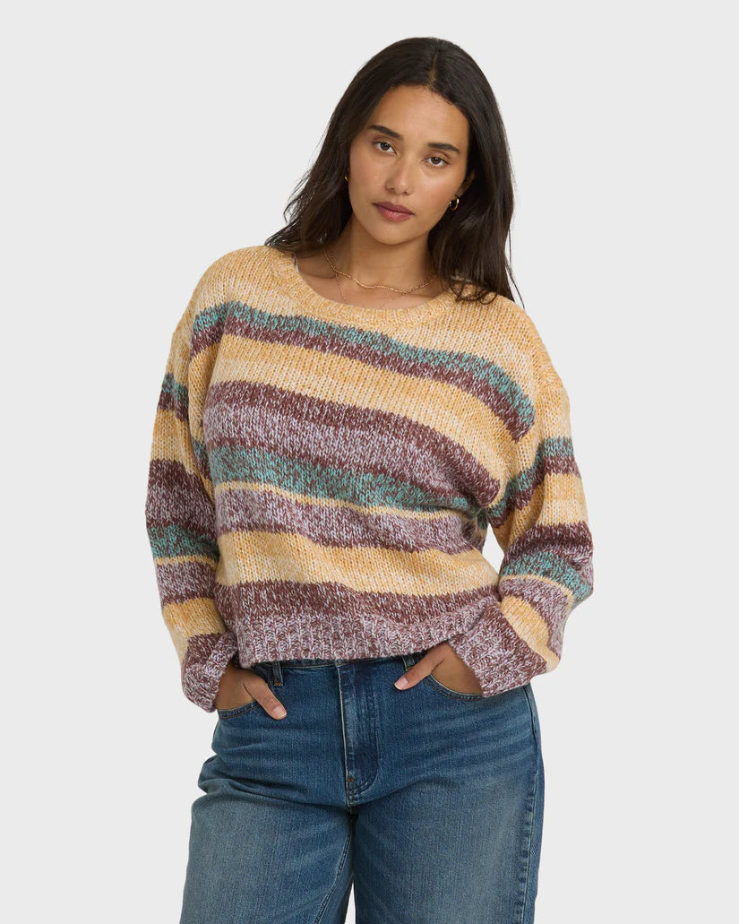 Billabong Women's So Spaced Out Sweater - Multi 5
