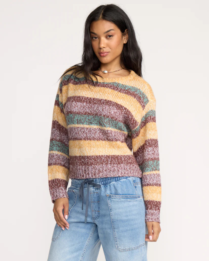 Billabong Women's So Spaced Out Sweater - Multi 4