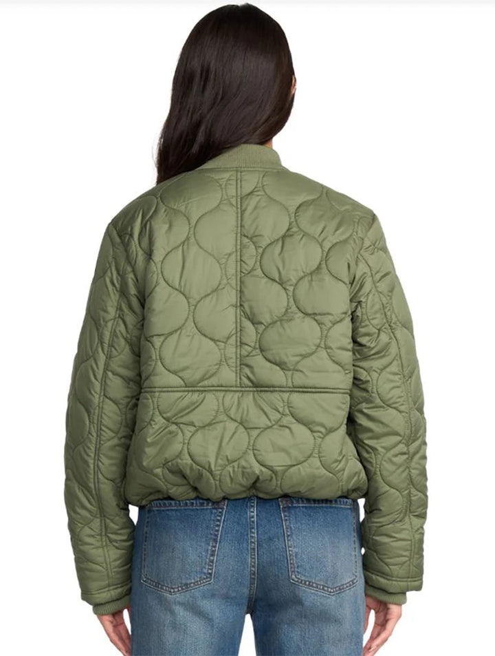 Billabong Women's Cuesta Bomber Jacket - Hunter 2