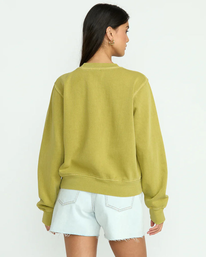 Billabong Women's From Paradise Crew Fleece - Sea Moss 1