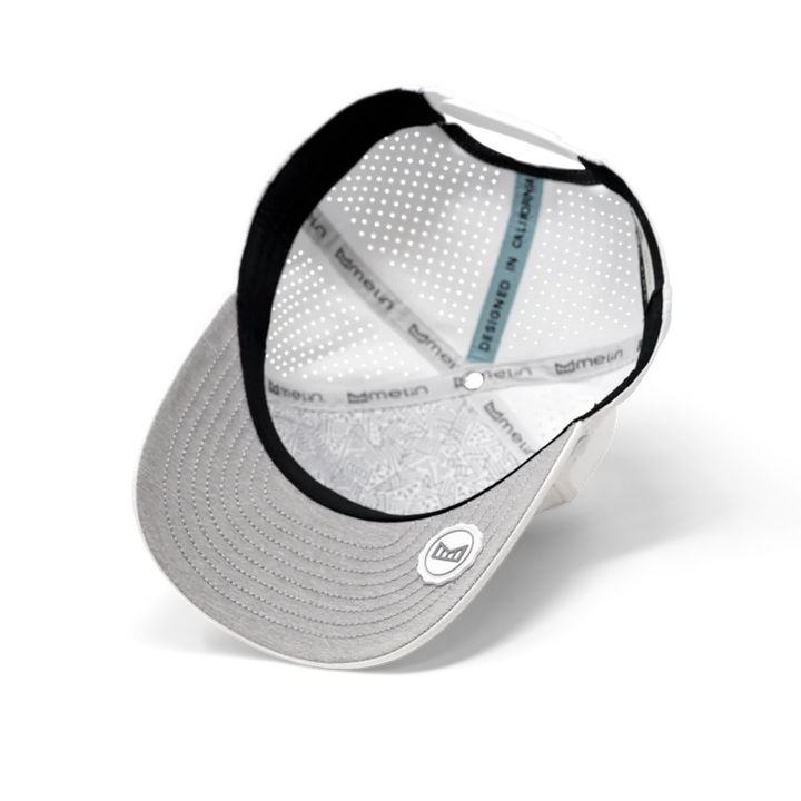 Melin Odysea Stacked Hydro Performance Hat  White Camo 4