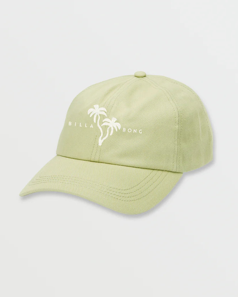 Billabong Women's Dad Cap Hat - Green Combo 1