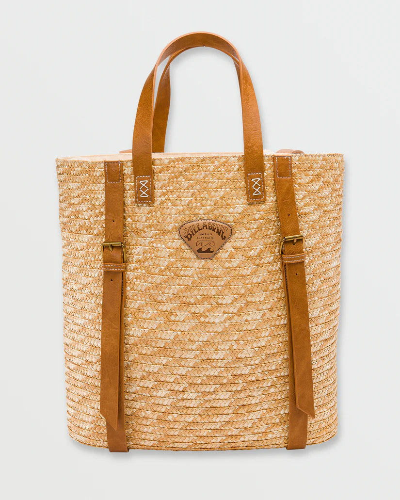 Billabong Ruhl Plage Straw Bag - Tan 