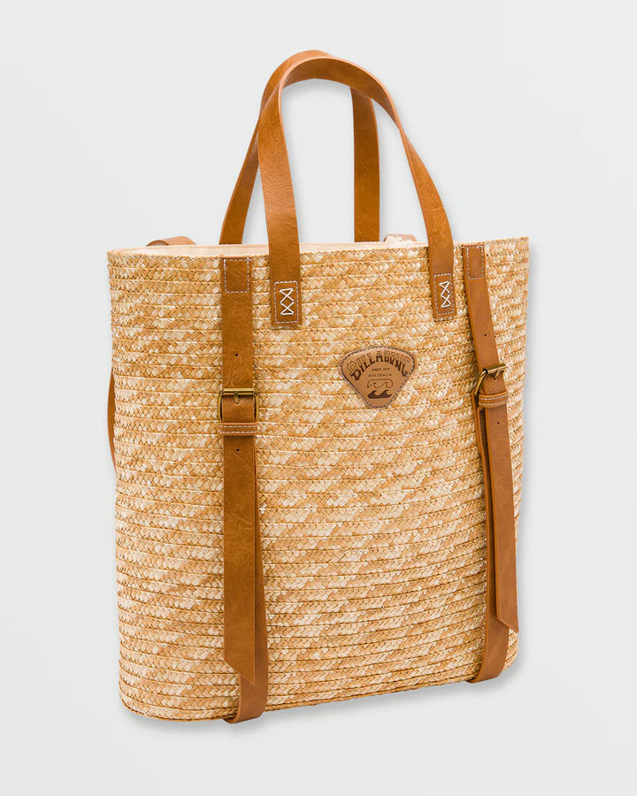 Billabong Ruhl Plage Straw Bag - Tan 2