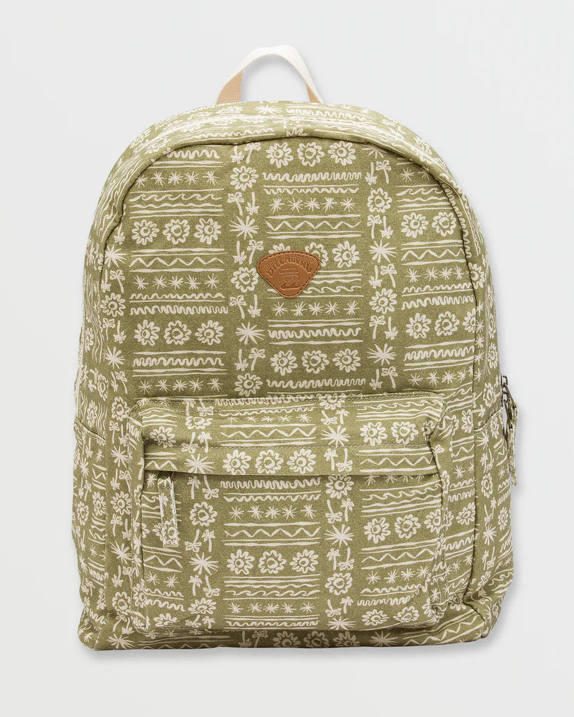 Billabong Schools Out Backpack - Green tea 