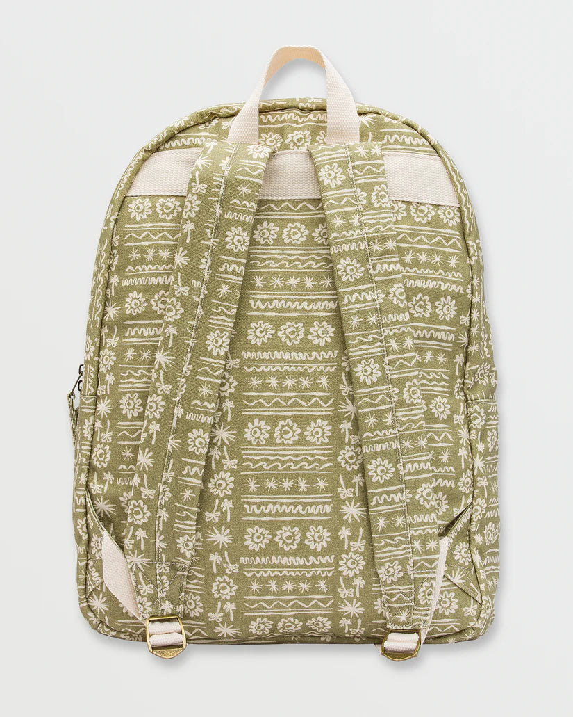 Billabong Schools Out Backpack - Green tea 1