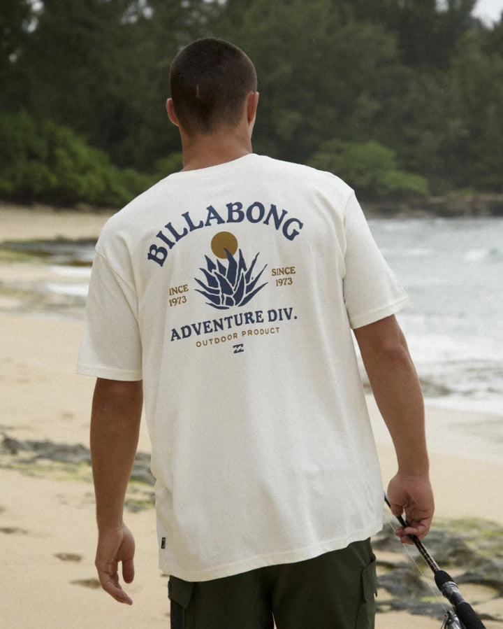 Billabong Men’s A/Div Agave Tee - Off White 