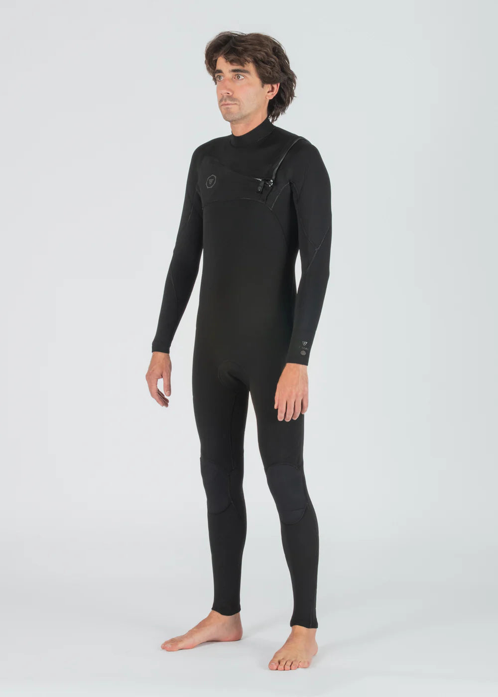 Vissla Men's 7 Seas 4-3 Full Chest Zip Wetsuit - Covert 1