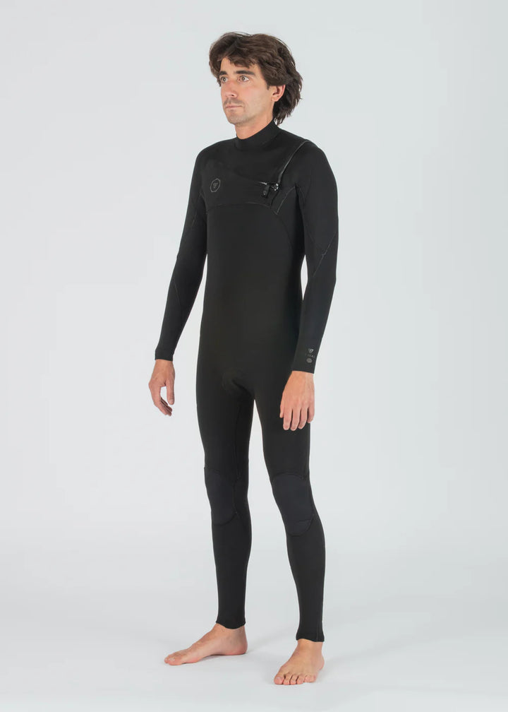 Vissla Men's 7 Seas 4-3 Full Chest Zip Wetsuit - Covert 1