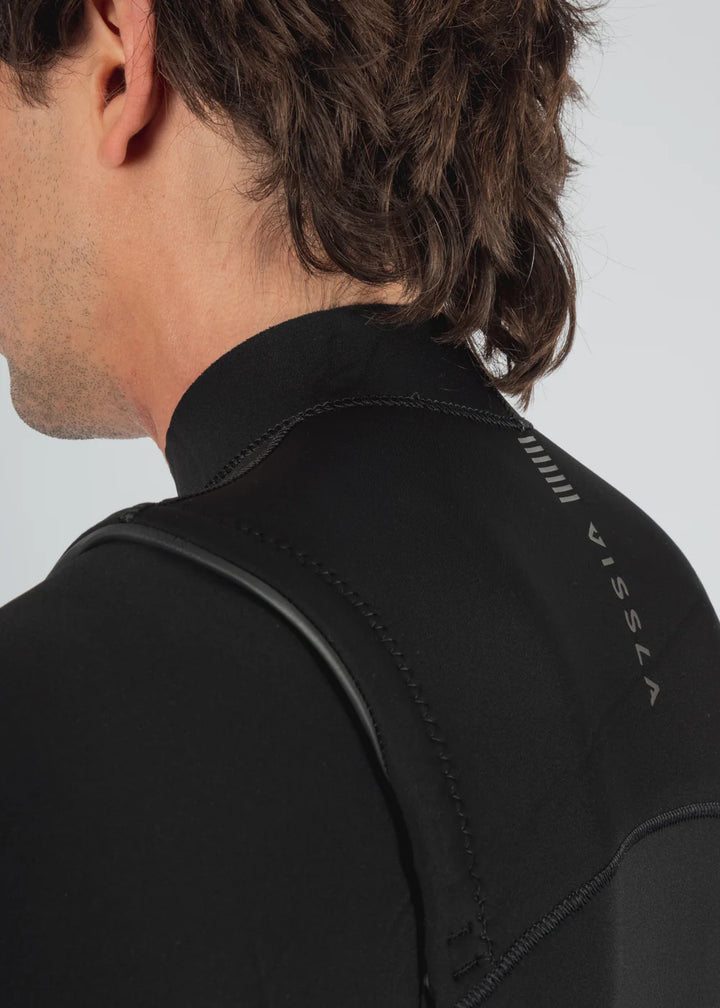 Vissla Men's 7 Seas 4-3 Full Chest Zip Wetsuit - Covert 6