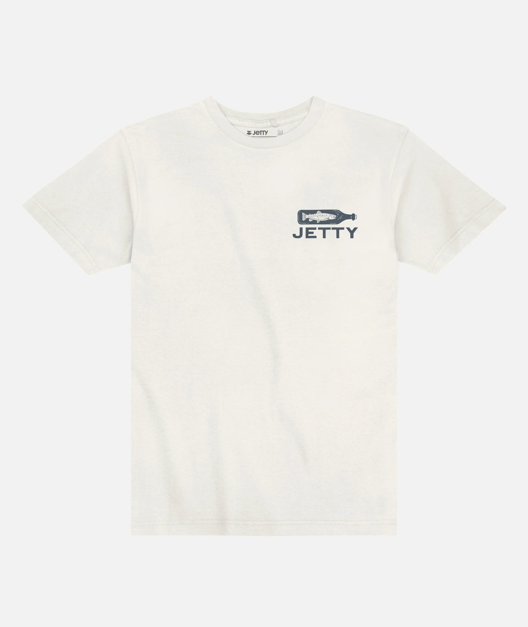 Jetty Men’s Bottle Service Tee - White 1