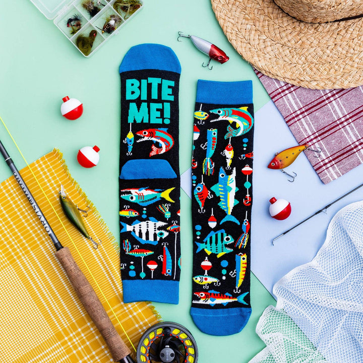 Lavley - Bite Me Fishing Socks