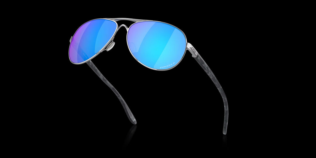 Oakley Feedback Polished Chrome w Prizm Sapphire Irid 3
