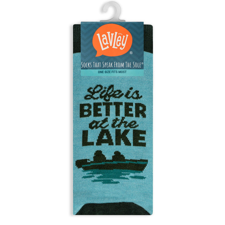 Lavley - Life Is Better At The Lake Socks
