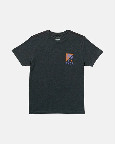RVCA Men's Nate Harbor Tee - Black 5