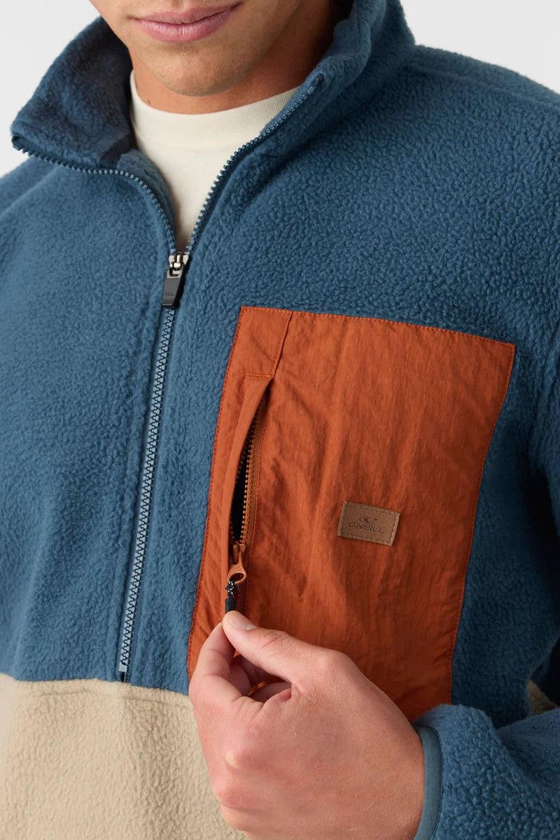 Oneill Men's Colton High Superfleece Jacket - Midnight Navy 3