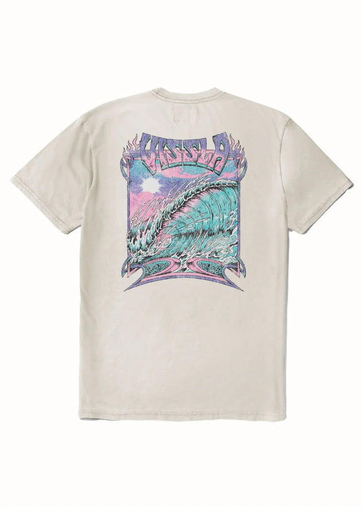 Vissla Men’s Drain Pipes Cosmic Wash Tee - Dune 