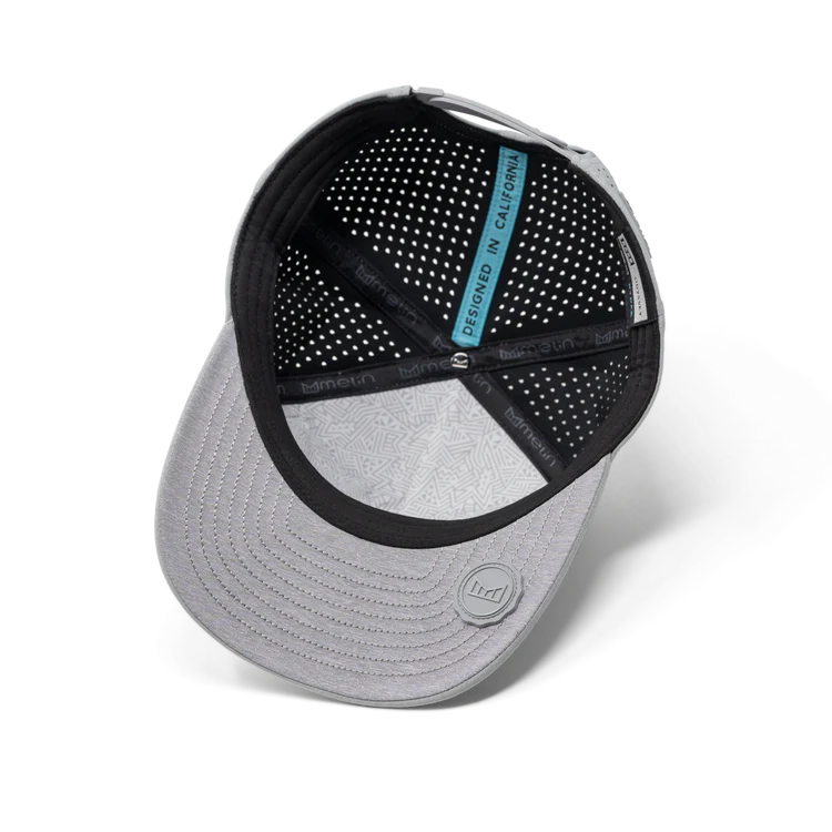 Melin Odysea Stacked Hydro Performance Hat - Heather Grey 4