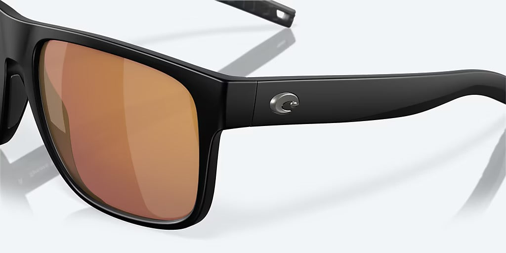 Costa Spearo XL 580G Sunglasses - Matte Black/Gold Mirror 5