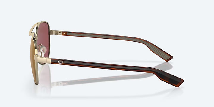 Costa Peli 580G Sunglasses - Brushed Gold/Gold Mirror 2