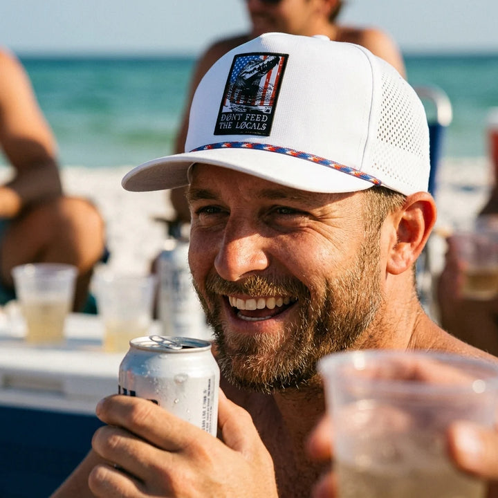 Flomotion DFTL USA Performance Hat - White 1