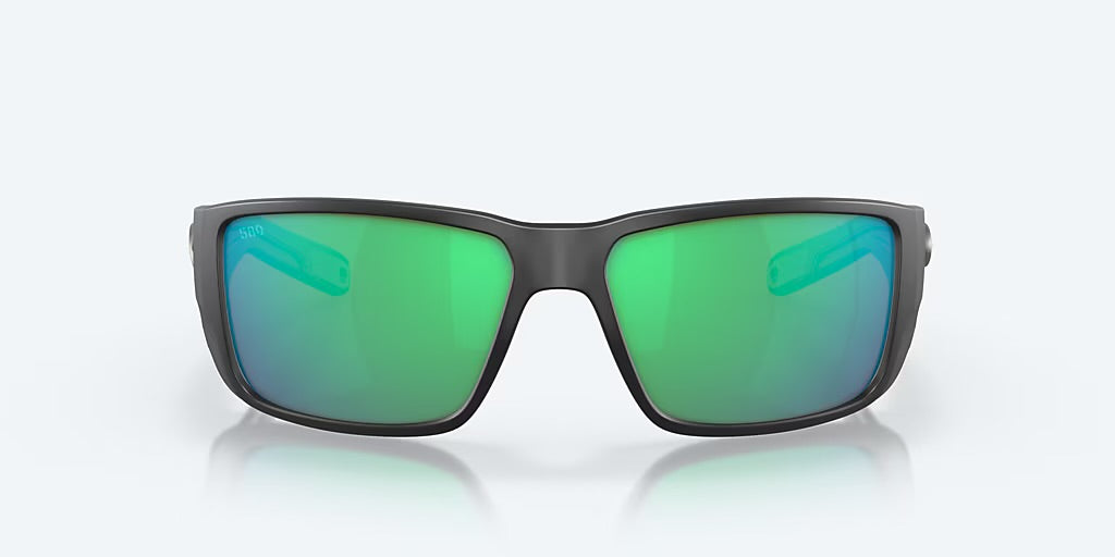 Costa Blackfin Pro 580G Sunglasses - Matte Black/Green Mirror 580G 1