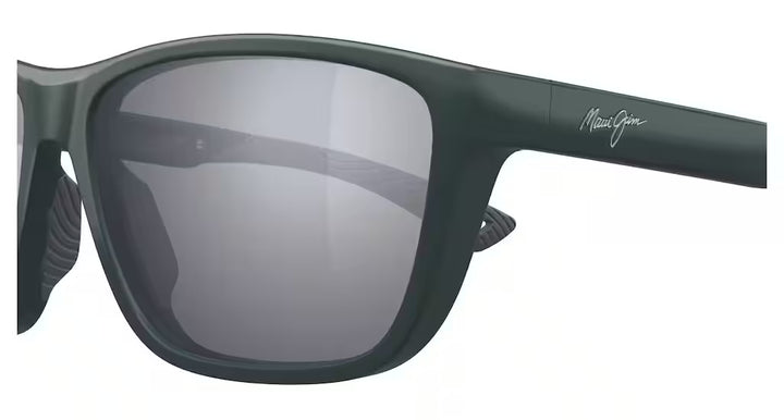 Maui Jim Makoi Polarized Sunglasses - Matte Soid Gren/Hawaii Seashine 2
