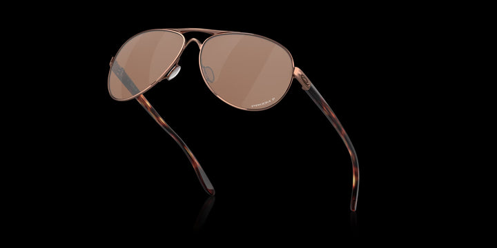 Oakley Feedback Rose Gold w Prizm Tungsten Sunglasses 3