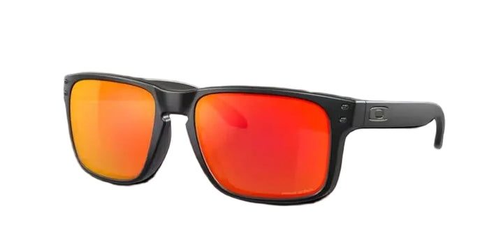 Oakley Holbrook Matte Black w Prizm Ruby Sunglasses