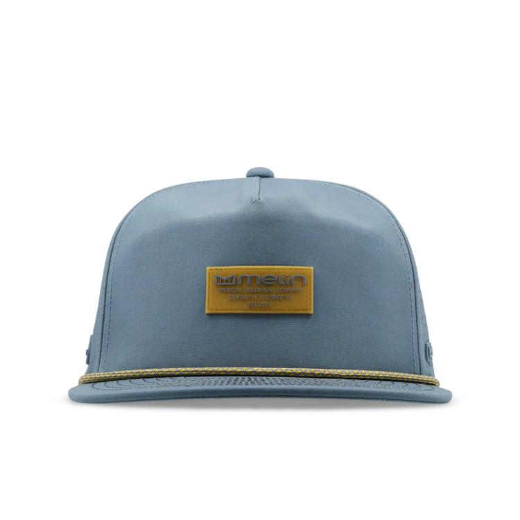 Melin Coronado Brick Hydro Performance Hat - Blue Stone/Gum 