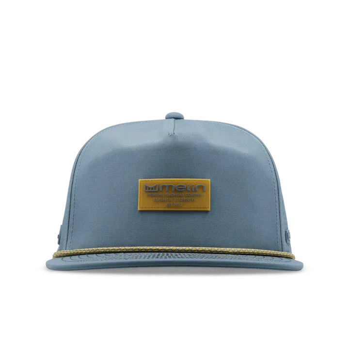 Melin Coronado Brick Hydro Performance Hat - Blue Stone/Gum 