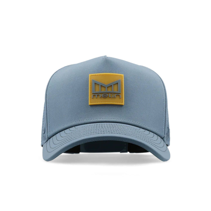 Melin Odysea Stacked Hydro Performance Hat - Blue Stone/Gum 1