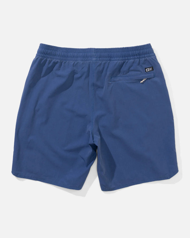 Salty Crew Men's Atlas Volley Short true navy back