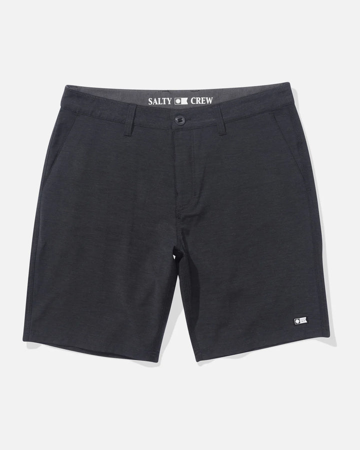 Salty Crew Men's Drifter 19" Hybrid Short - Black