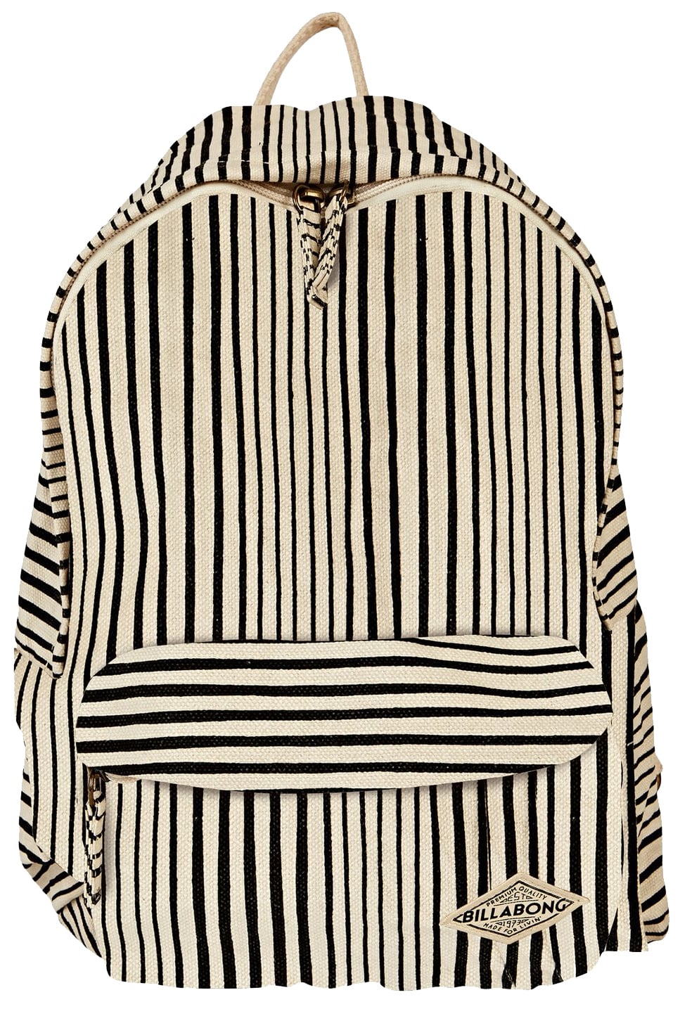 Billabong Hideaway Backpack in Natural Stripe - front view