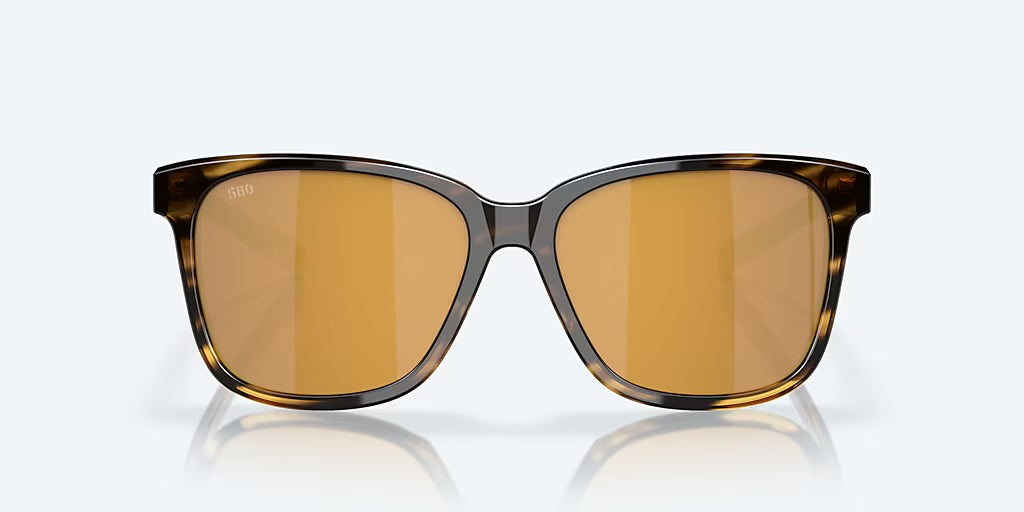 Costa May 580G Sunglasses - Tortoise/Gold Mirror 1