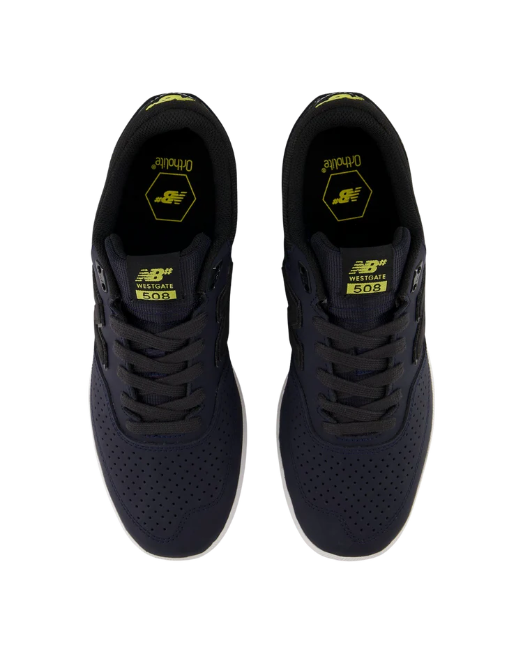 New Balance Numeric Men's Brandon Westgate 508 Shoe - Eclipse Navy/Black 5