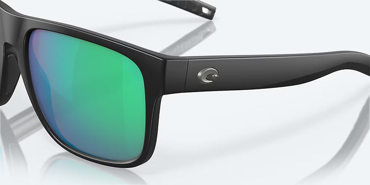 Costa Spearo XL 580G Sunglasses - Matte Black/Green Mirror 5