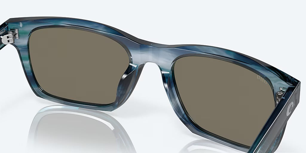 Costa Tybee 580G Sunglasses - Ocean Currents/Blue Mirror 6