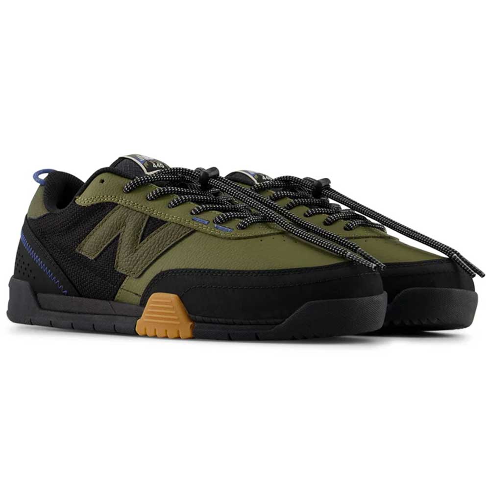New Balance Numeric Men’s 440 Trail Skate Shoe -Black/Olive 2