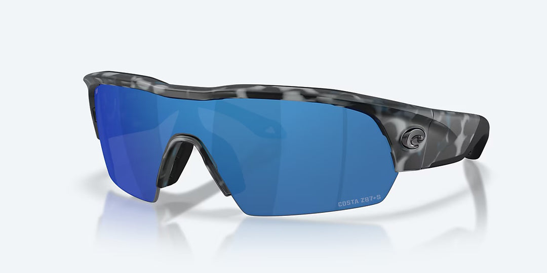 Costa Pilothouse Pro 580P Sunglasses - Deep Water Camo/Blue Mirror 