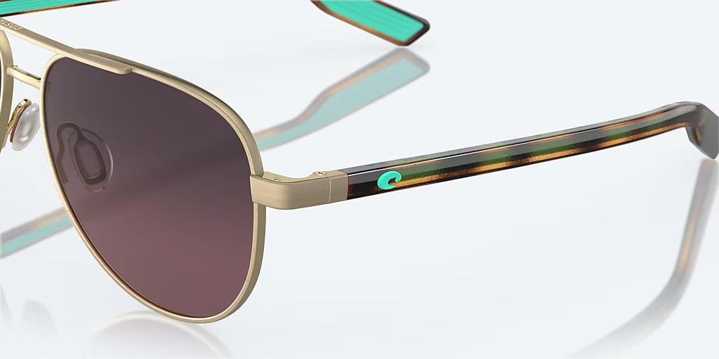 Costa Peli 580G Sunglasses - Brushed Gold/Rose Gradient 6