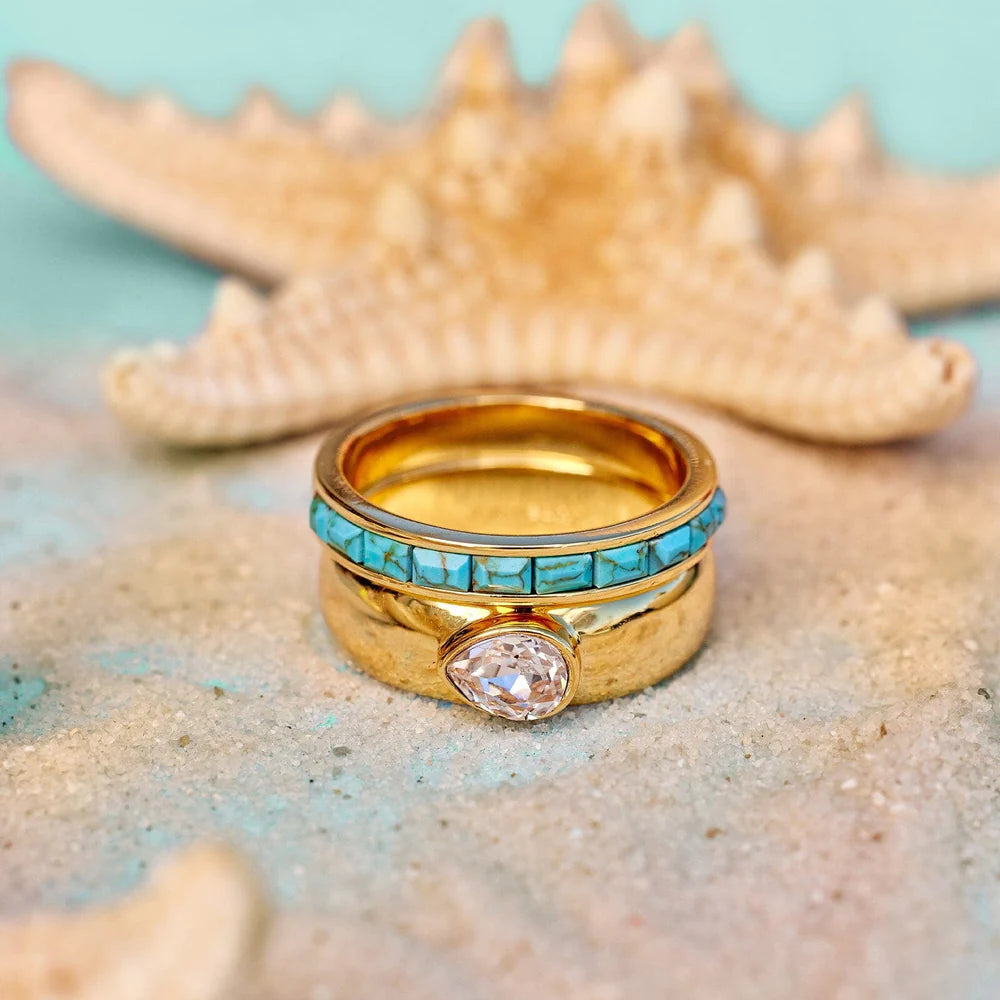 High Tide Ring Set