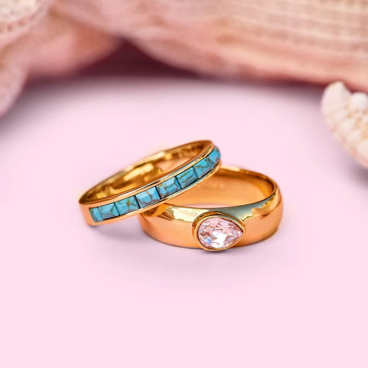 High Tide Ring Set