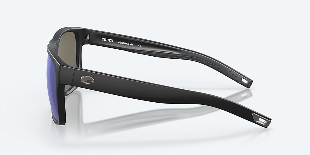 Costa Spearo XL 580G Sunglasses - Matte Black/Blue Mirror 3