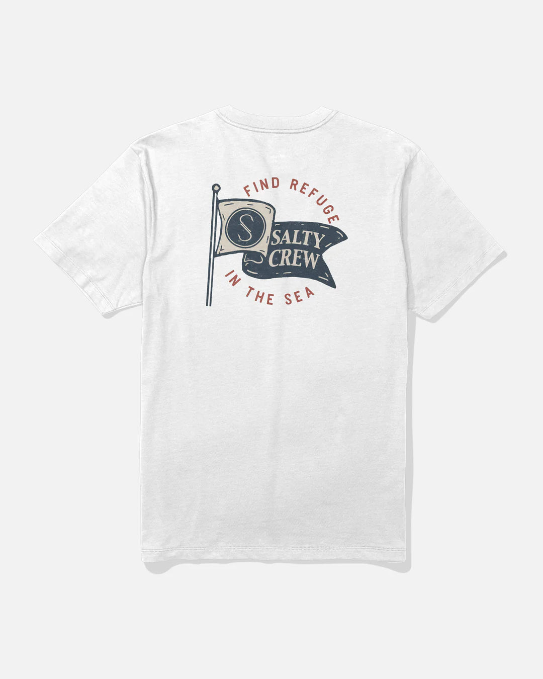 Salty Crew Men's Wavey SS Tee - White