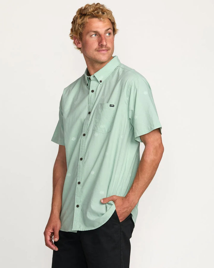 Billabong Men’s All Day Jacquard Button Shirt