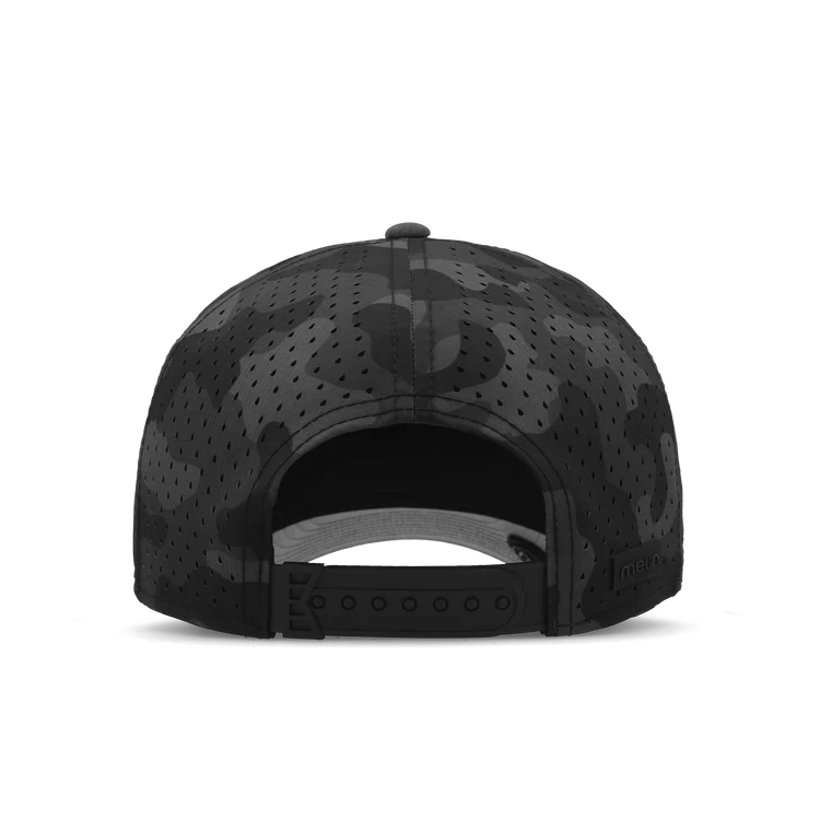 Melin Odysea Rope Bulls Icon Performamce Hat - Black Camo 3